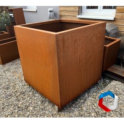 Bac a plantes - jardiniere Corten Rectis M