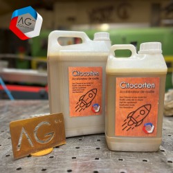 Citocorten - Accélérateur de rouille - Faites rouiller votre Corten plus vite